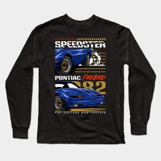 V8 Firebird Muscle Car Long Sleeve T-Shirt